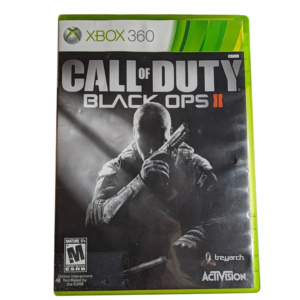 Call of Duty Black Ops II Xbox 360 Activision 2012 NTSC FPS Zombies Nuketown